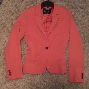 Coral, blazer- professional attire